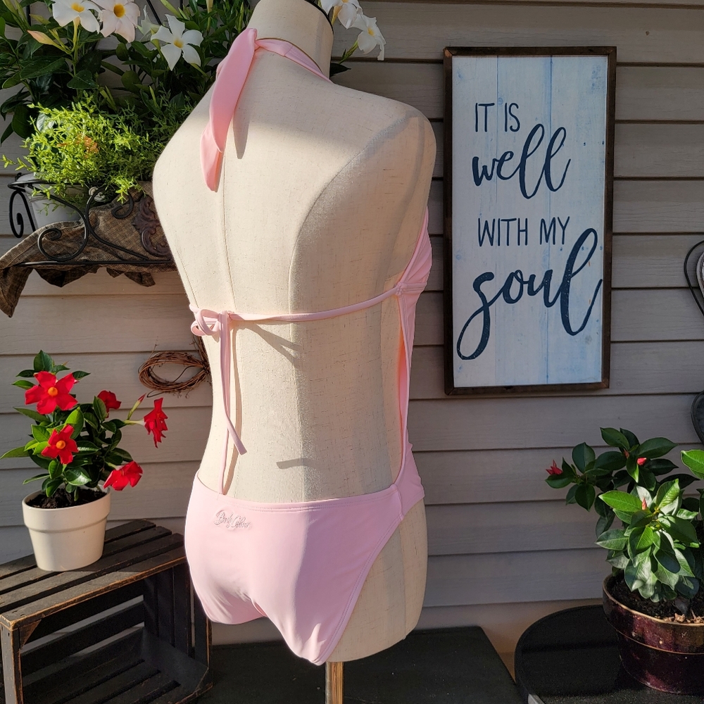 BODY GLOVE ♡ Sweet Cute 'n Sexy Pink 1/2pc Body Glove String Bikini Swimsuit M/M